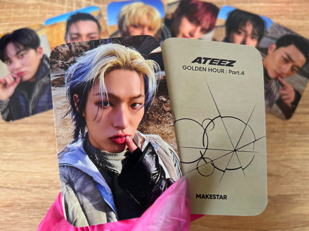 ATEEZ - GOLDEN HOUR Part. 4 Álbum [fotocards]