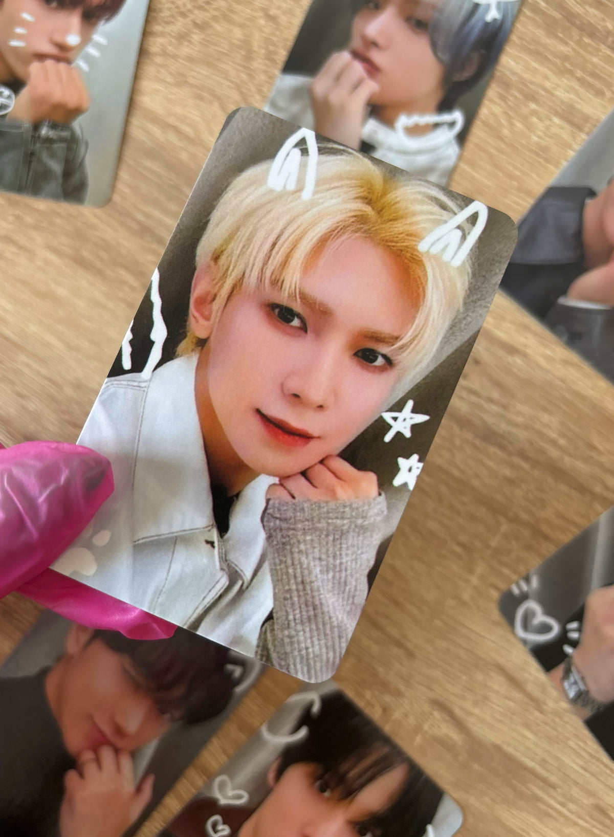 ATEEZ - Golden Hour Pt 4 AM Luckydraw Version Miniteez [photocards]