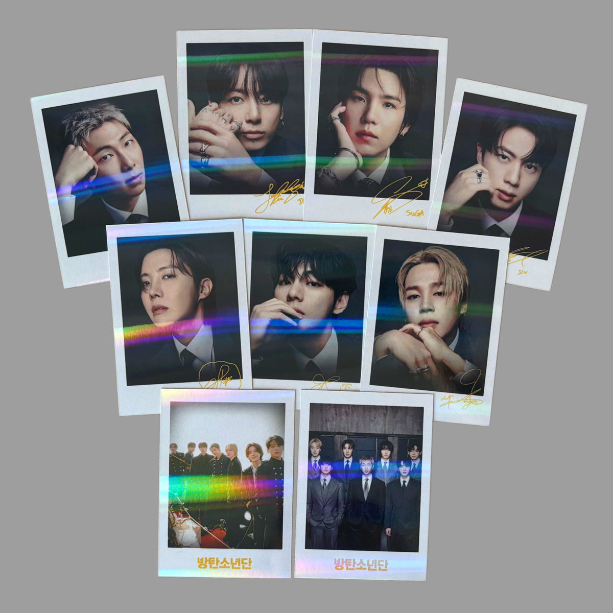 BTS - Holo Polaroids