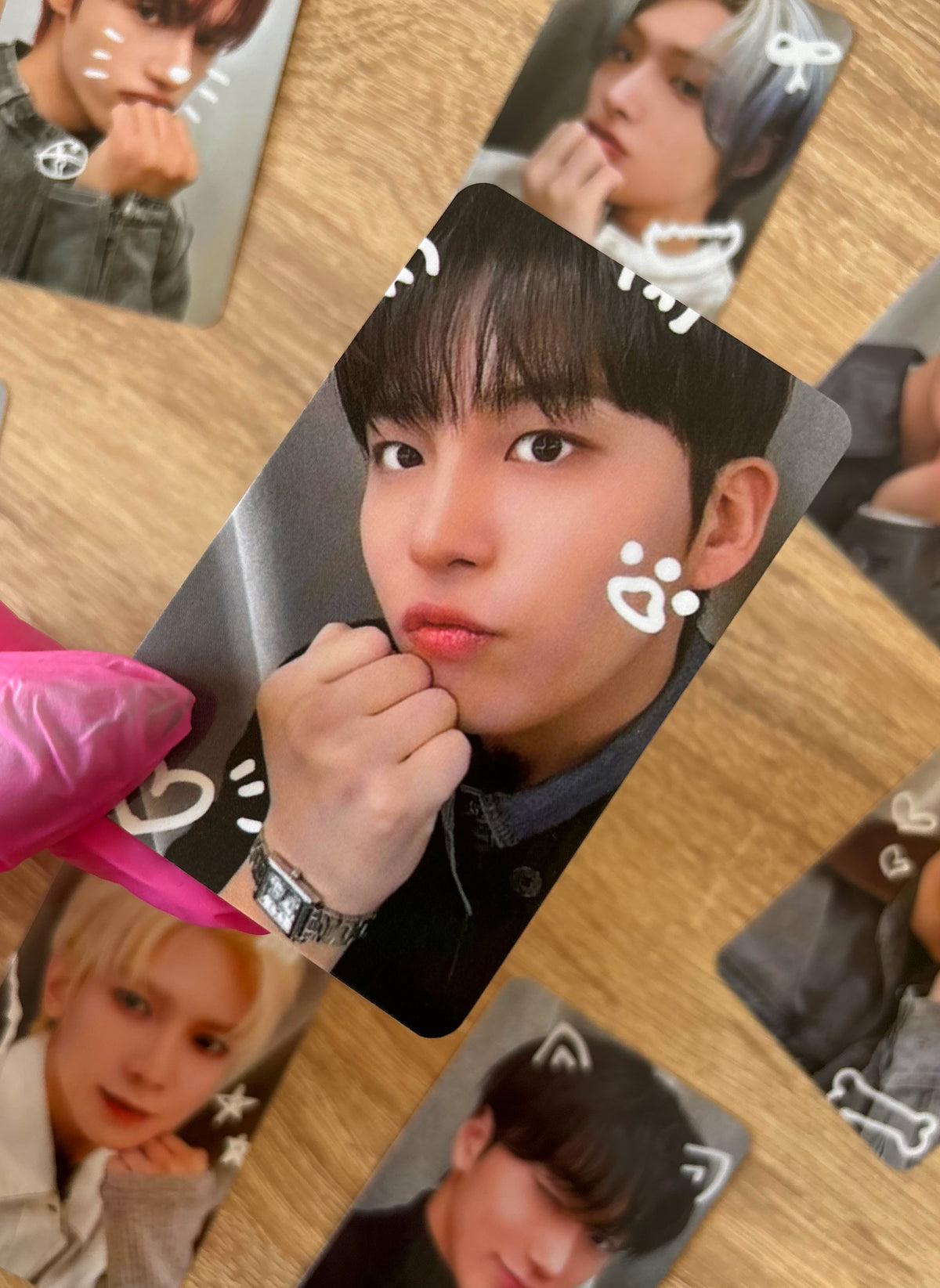 ATEEZ - Golden Hour Pt 4 AM Luckydraw Version Miniteez [photocards]