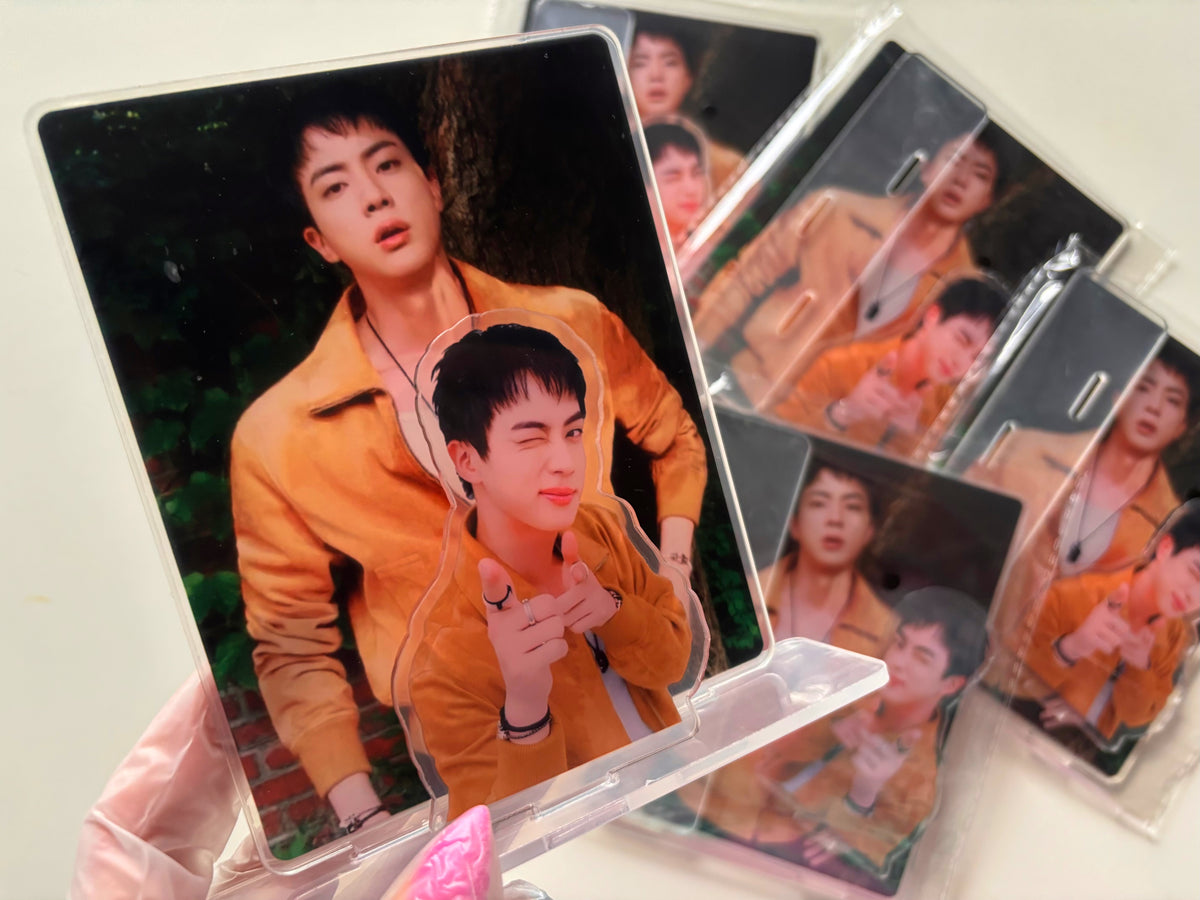 BTS Jin - Dwustronna akrylowa figurka stojąca