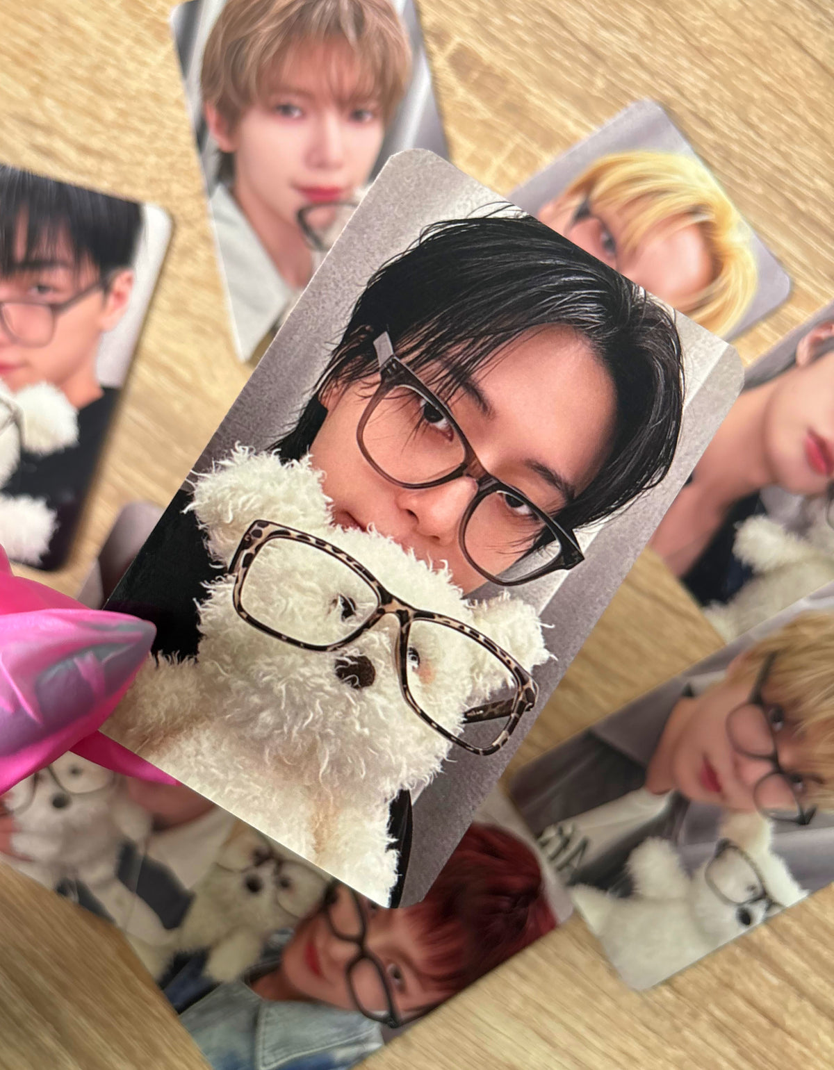 ATEEZ - Golden Hour Pt 5 Luckydraw Puppy and Pin Vers [photocards]