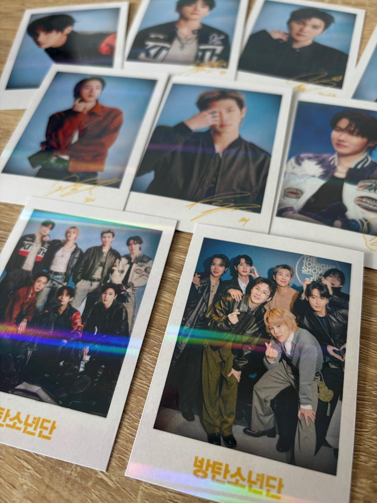 BTS - Holograficzne polaroidy
