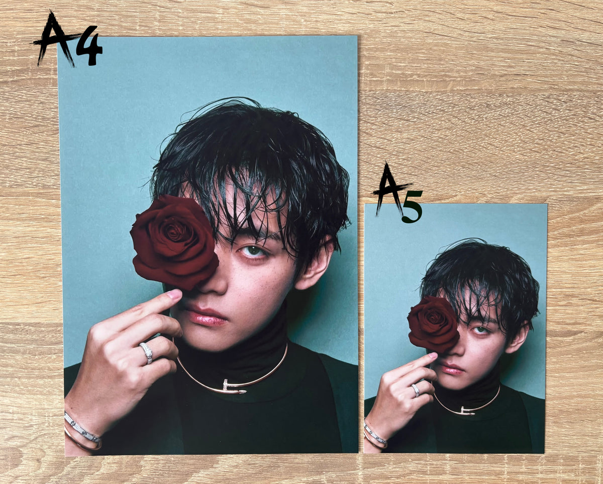 BTS Taehyung - z sesji dla GQ Korea [plakaty]