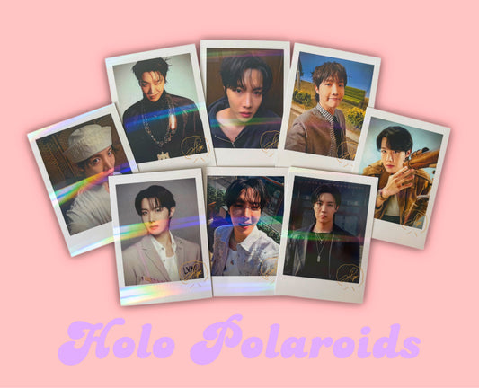 BTS J-Hope - Polaroïds holographiques