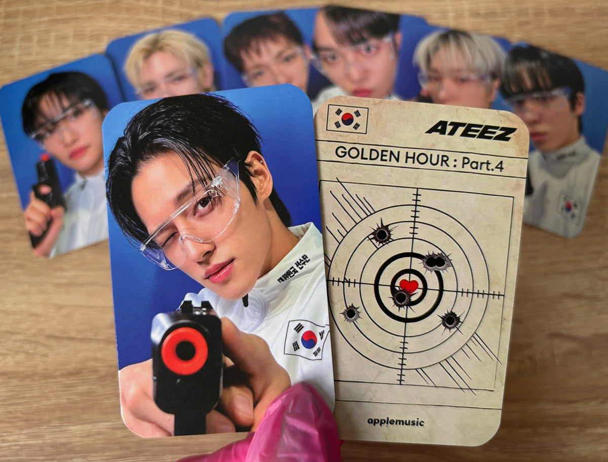 ATEEZ - GOLDEN HOUR Part. 4 Album [photocards]