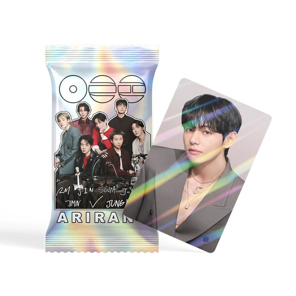 BTS - Arirang - Kolekcjonerskie karty holograficzne (losowe)