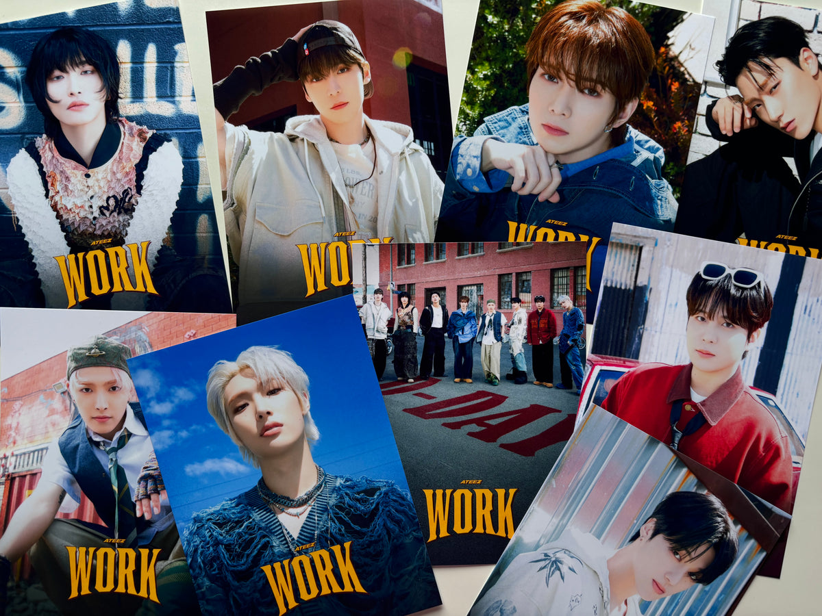 ATEEZ - WORK [posters]