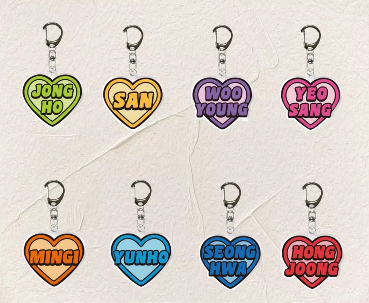ATEEZ - Acrylic Keychain