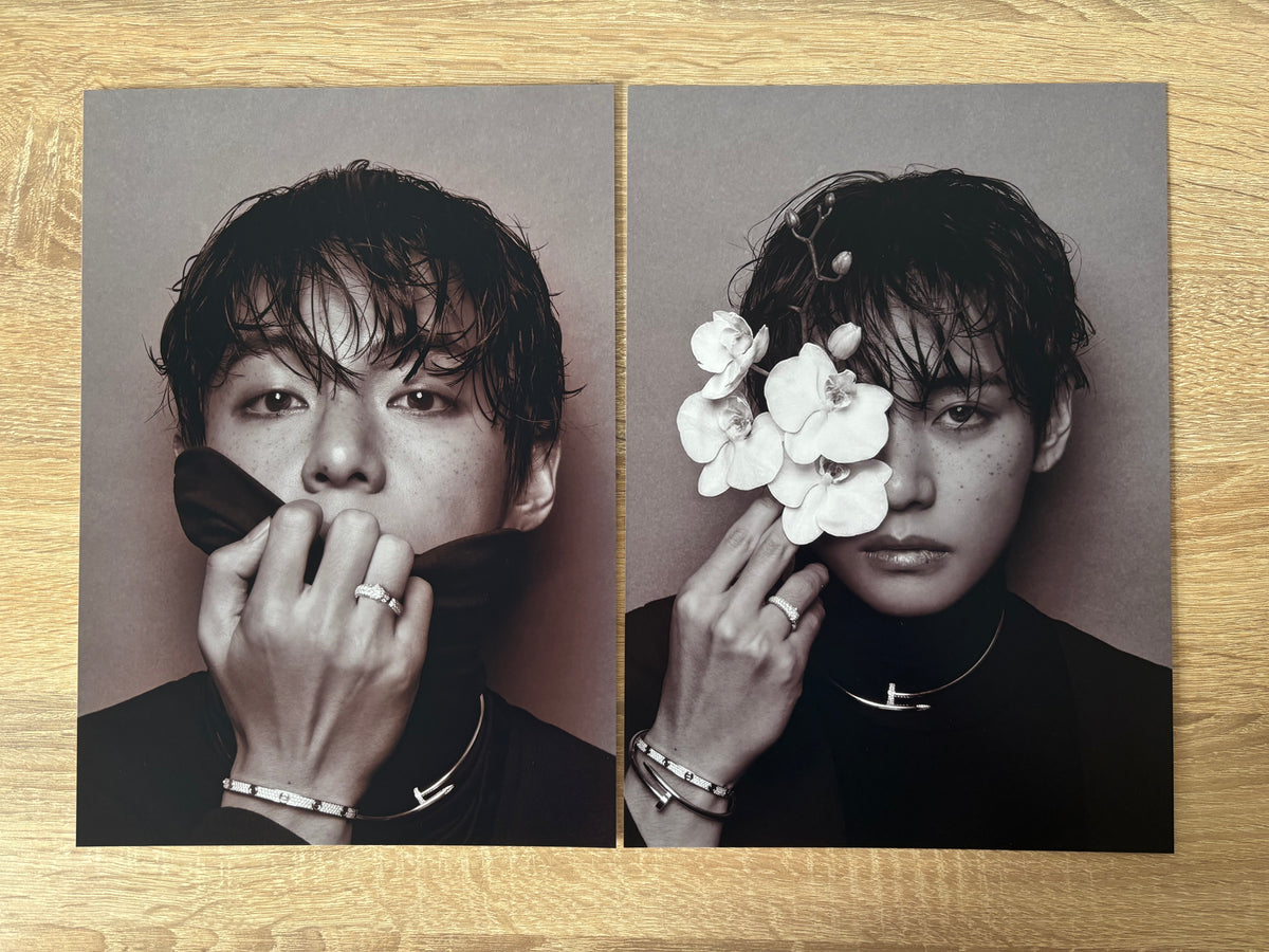BTS Taehyung - z sesji dla GQ Korea [plakaty]
