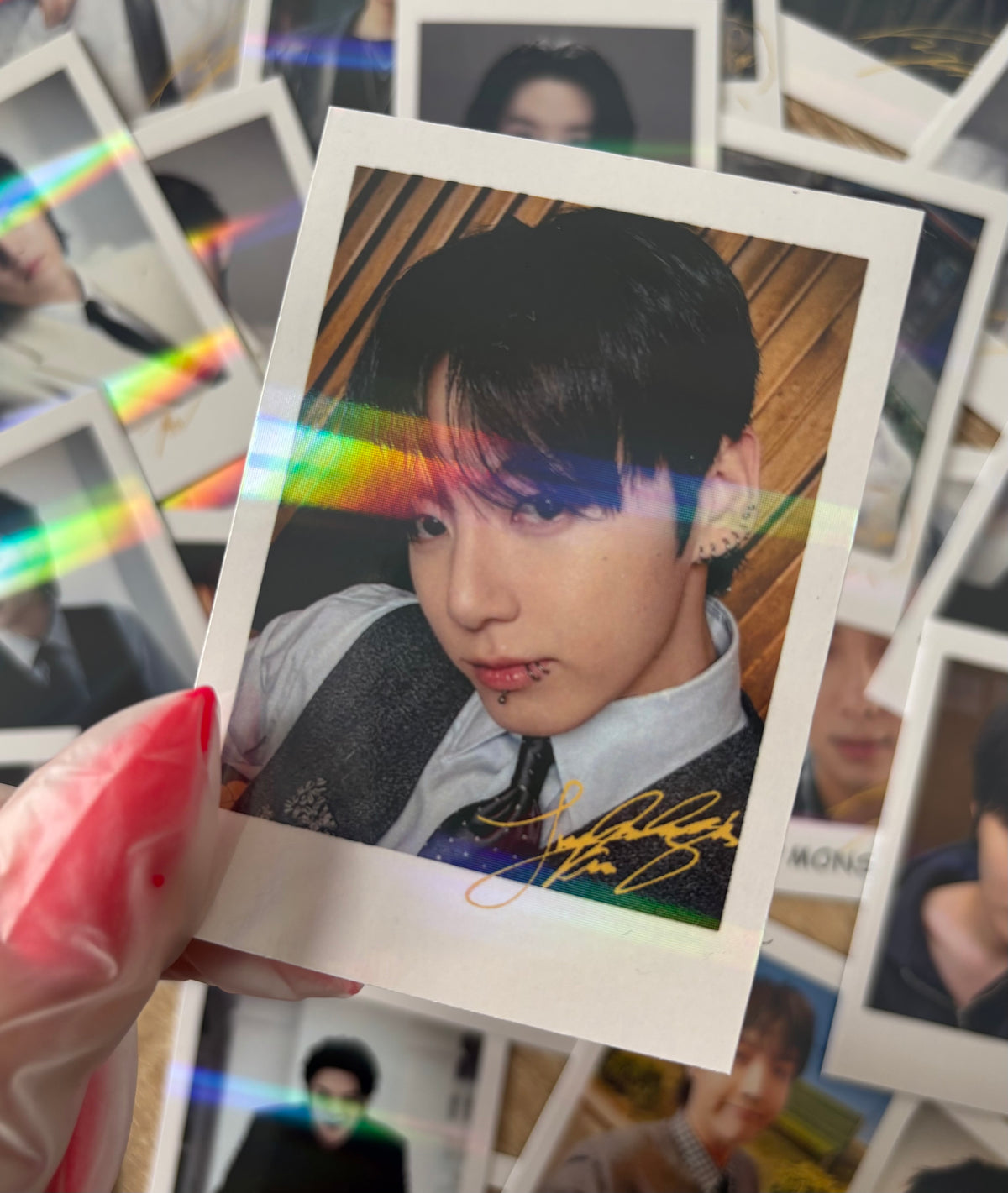 BTS Jungkook - Holo Polaroids