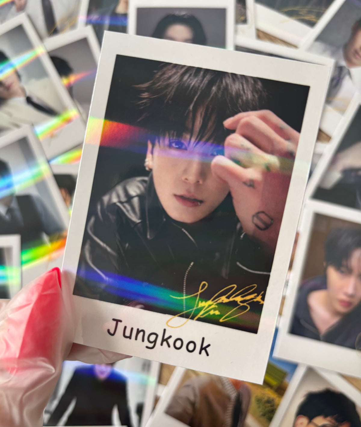 BTS Jungkook - Holo Polaroids