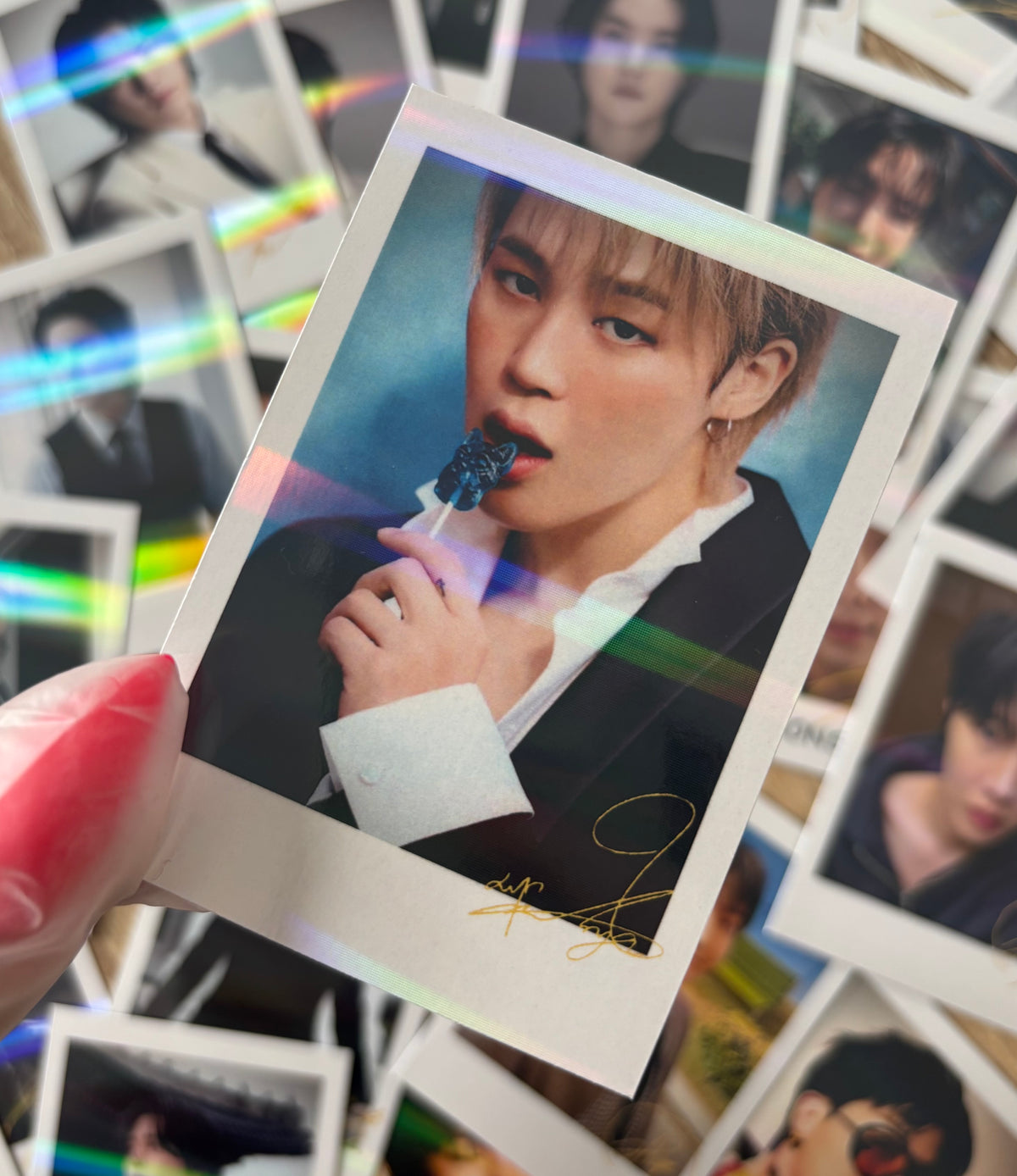 BTS Jimin - Holo Polaroids