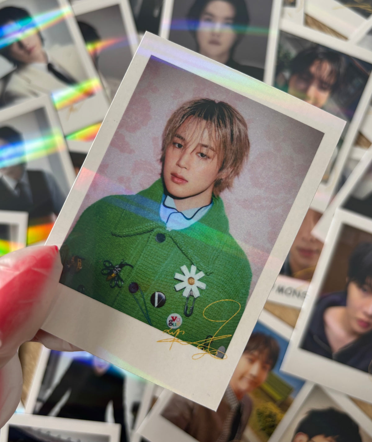 BTS Jimin - Holo Polaroids