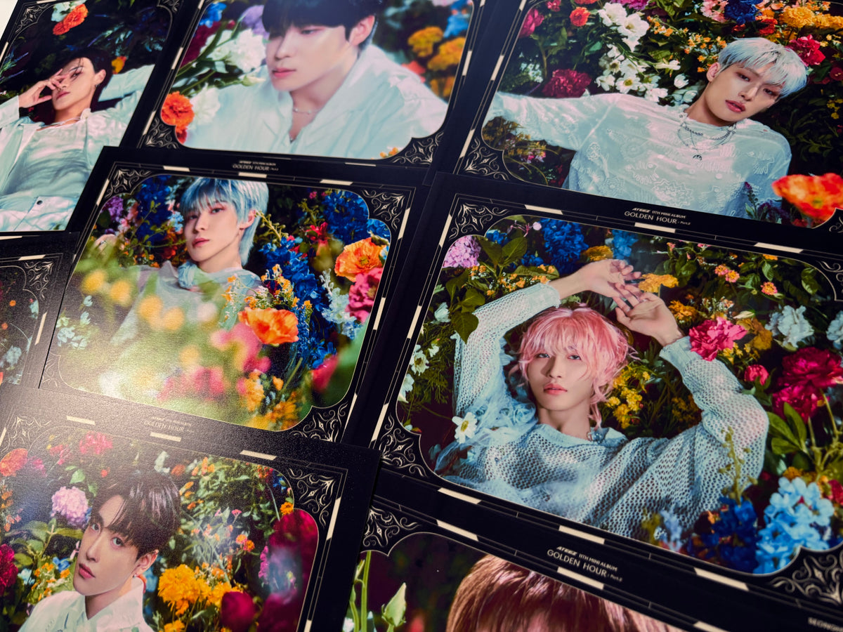 ATEEZ - Golden Hour Part.2 Foto del álbum: VER. TO [pósteres]
