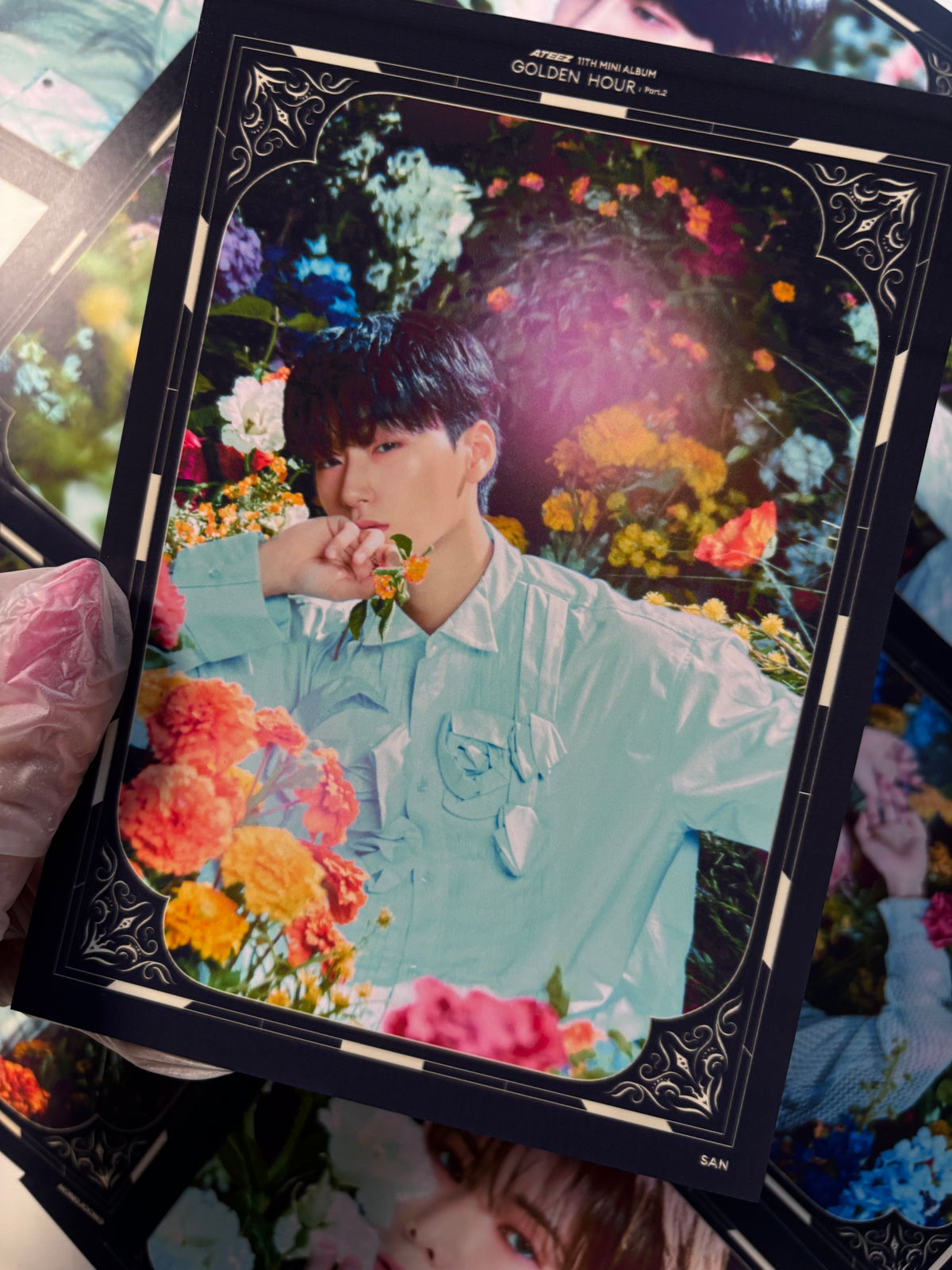 ATEEZ - Golden Hour Part.2 Foto del álbum: VER. TO [pósteres]