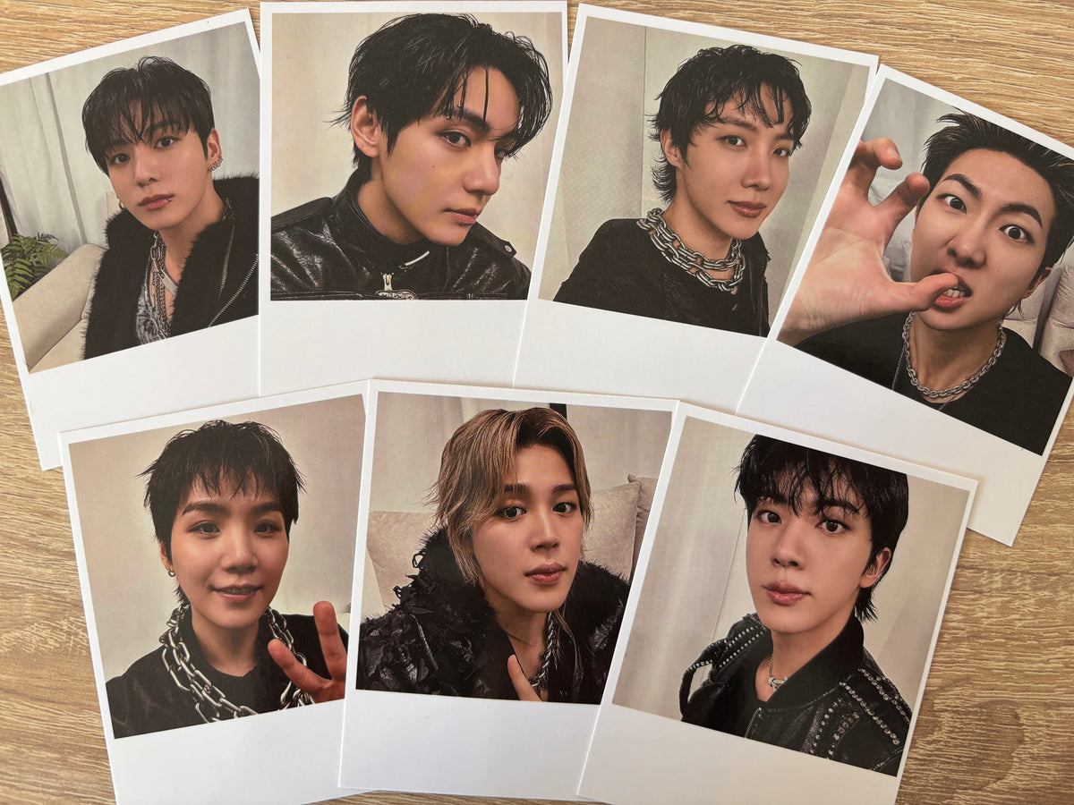 BTS - ARIRANG [polaroids]