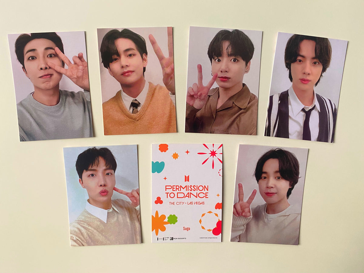 BTS - Permission To Dance [photocards]