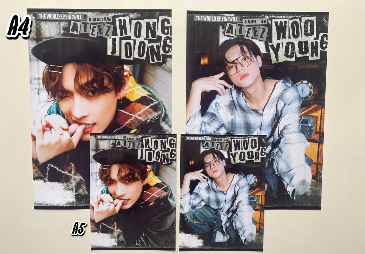 ATEEZ - The World Ep. Fin Will - Platform Version [posters]
