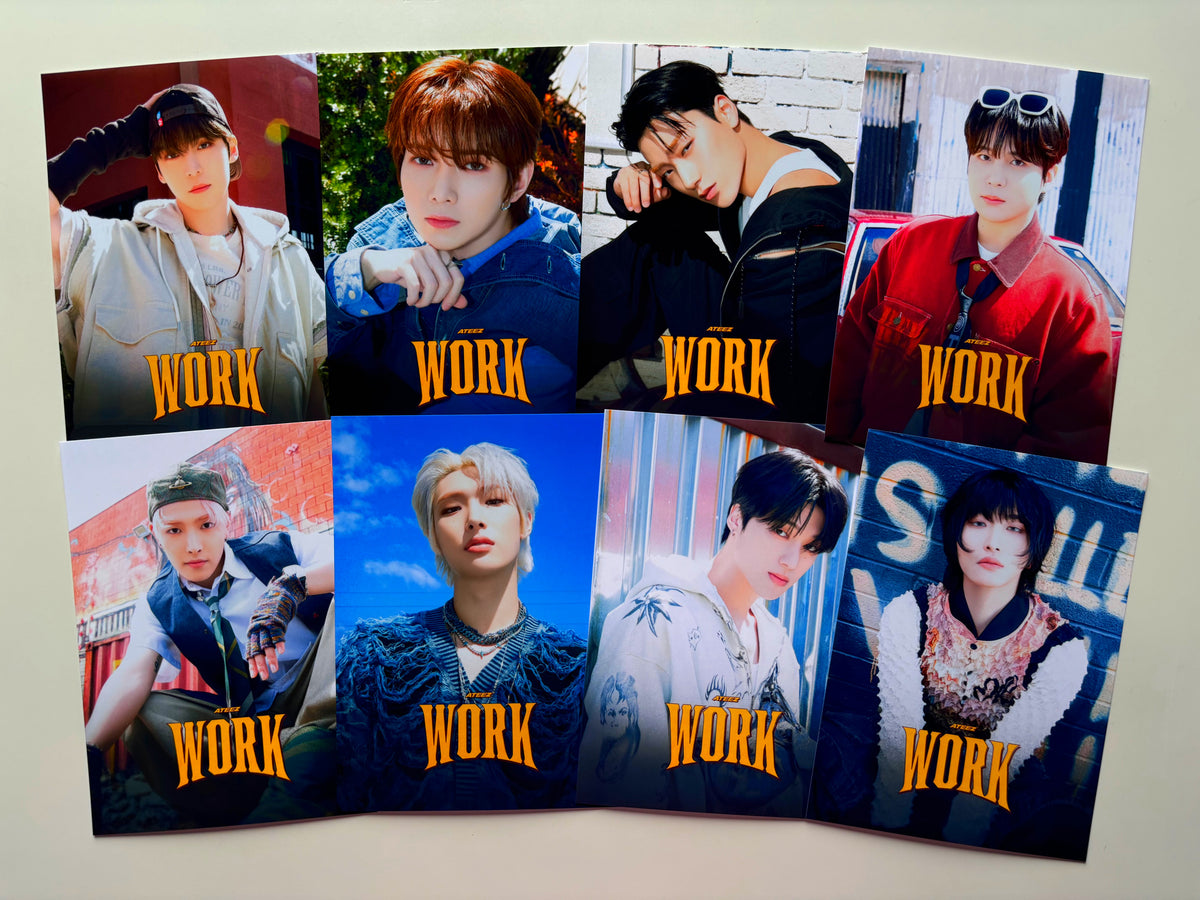 ATEEZ - WORK [posters]